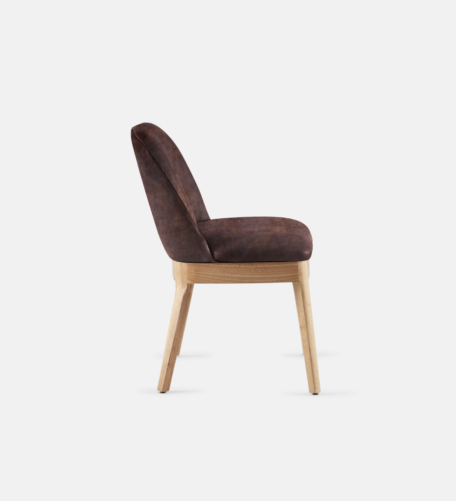 Kelly Leather Dining Natural Leg (64225)