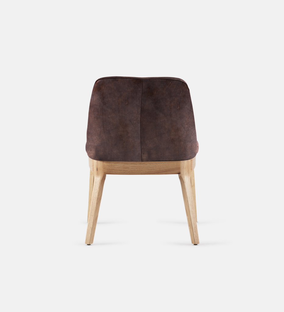 Kelly Leather Dining Natural Leg (64226)