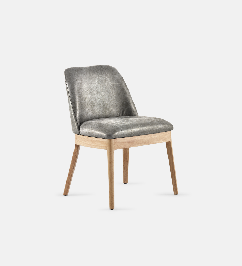 Kelly Leather Dining Natural Leg (64228)