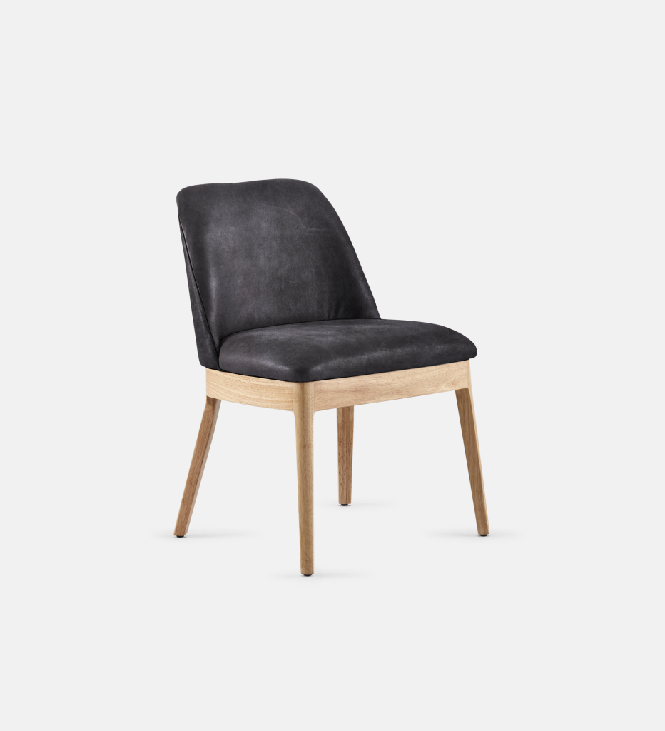 Kelly Leather Dining Natural Leg (64232)