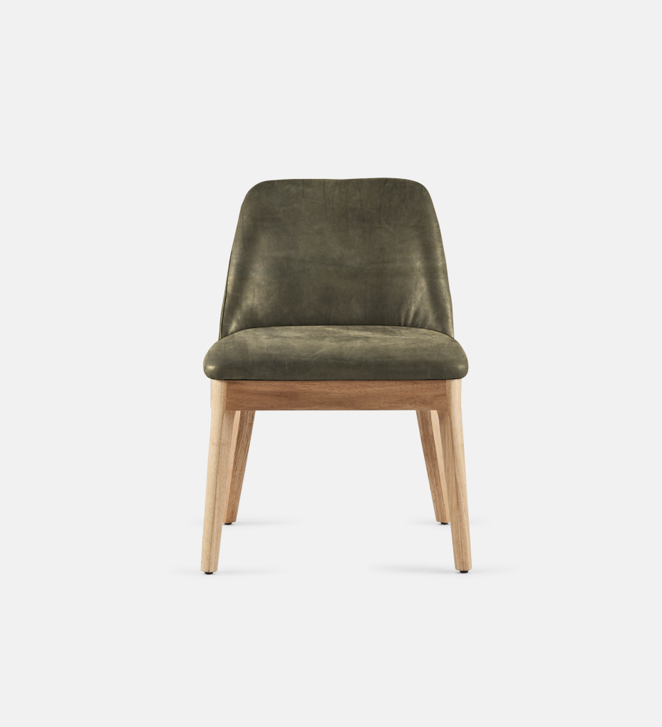 Kelly Leather Dining Natural Leg (64235)