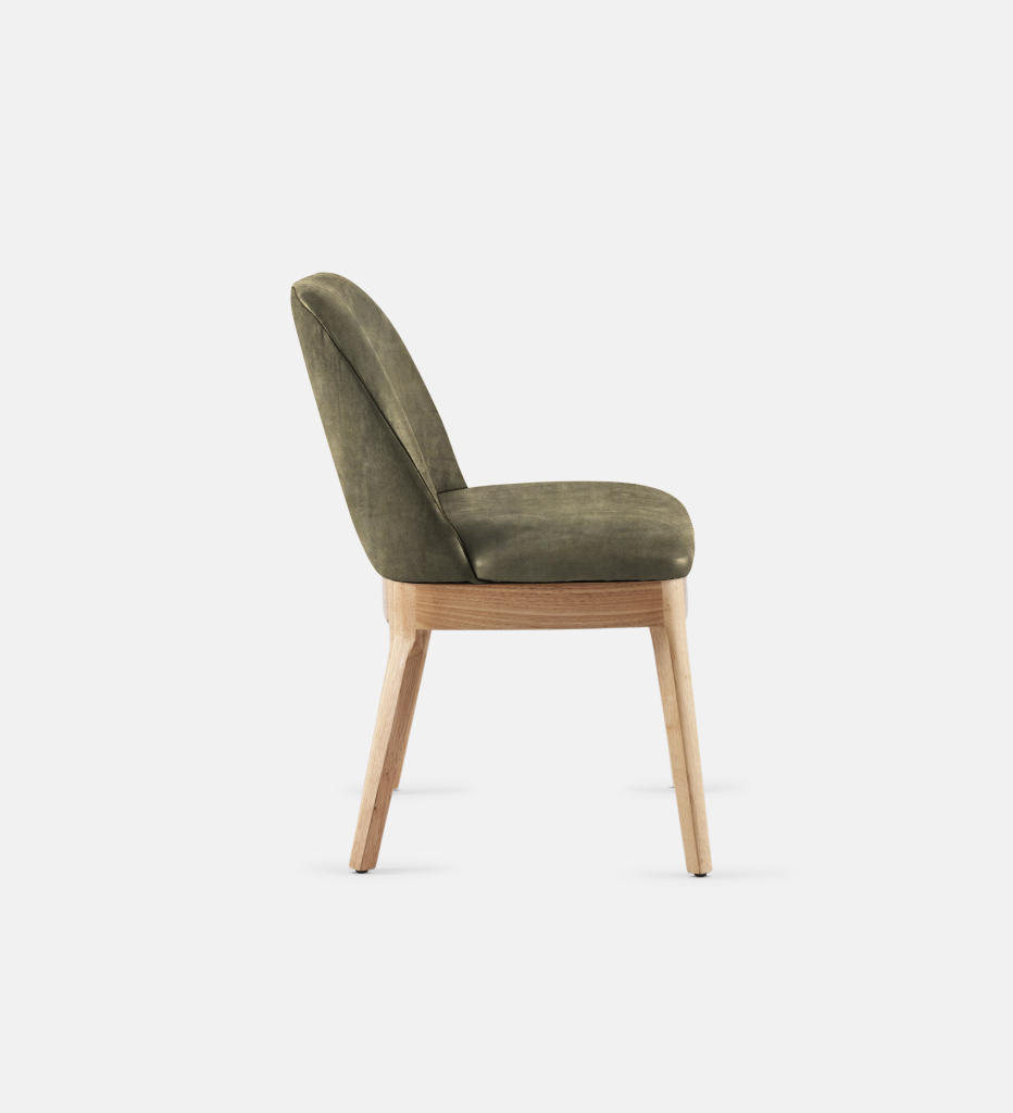 Kelly Leather Dining Natural Leg (64168)