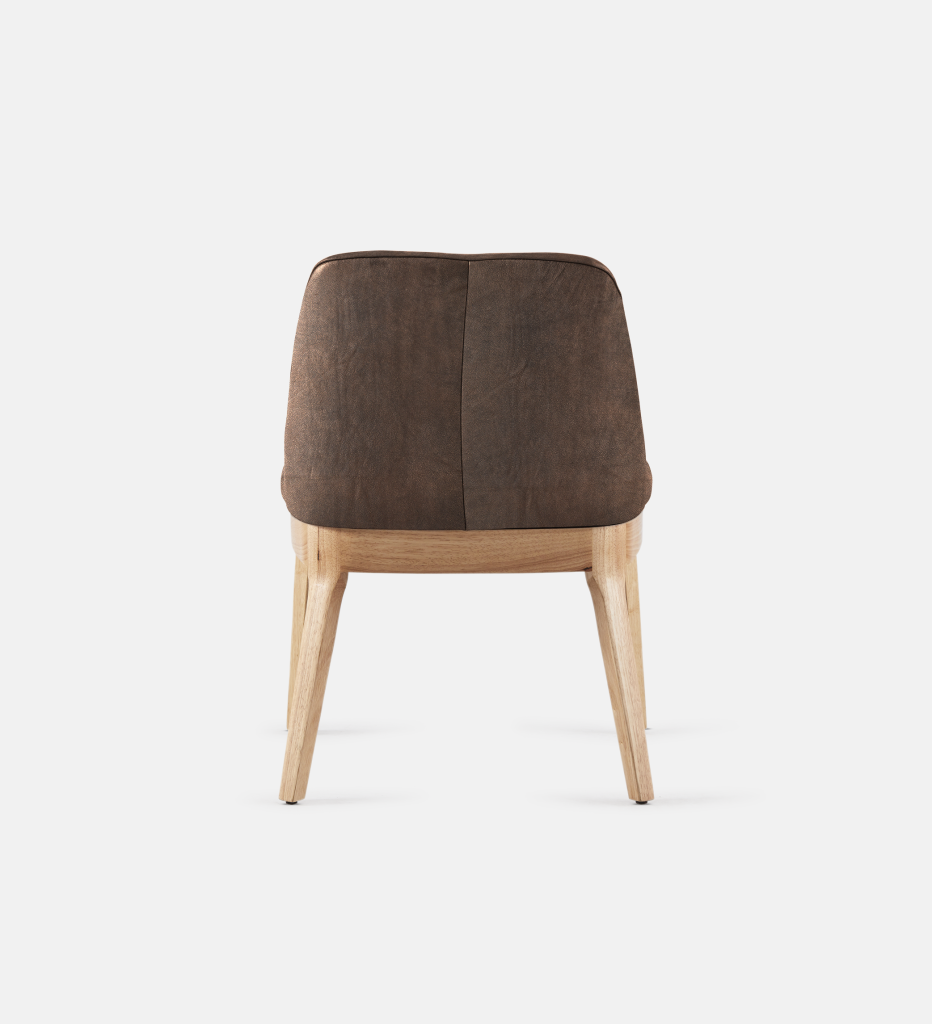 Kelly Leather Dining Natural Leg (64119)