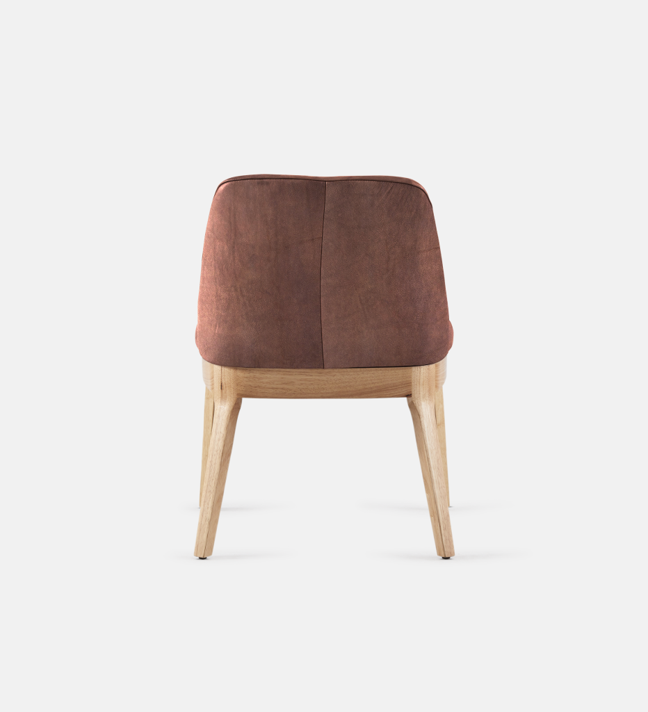 Kelly Leather Dining Natural Leg (64127)