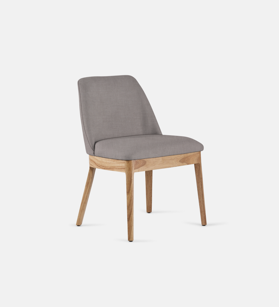 Kelly Fully Upholstered Dining Natural Leg (64607)