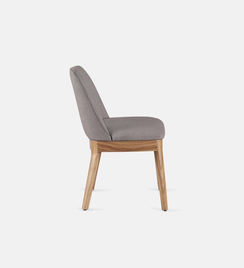 Kelly Fully Upholstered Dining Natural Leg (64608)