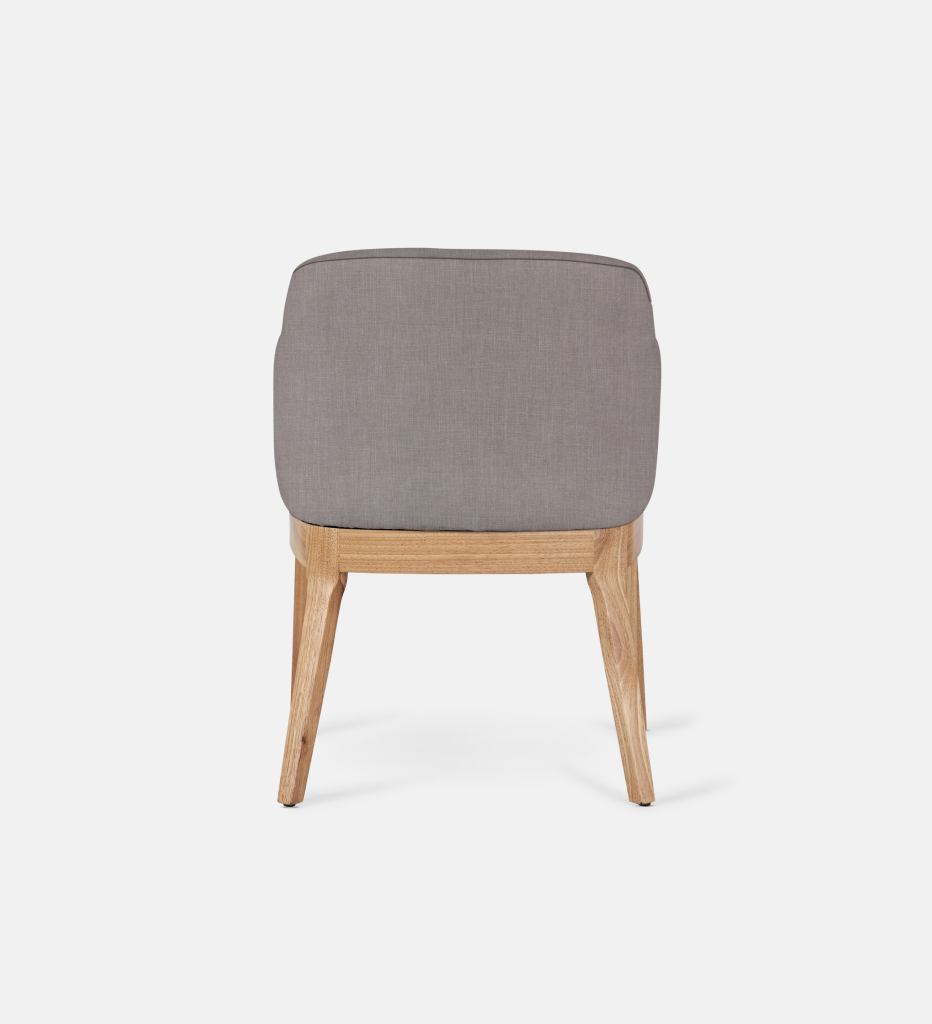 Kelly Fully Upholstered Carver Natural Leg (64617)