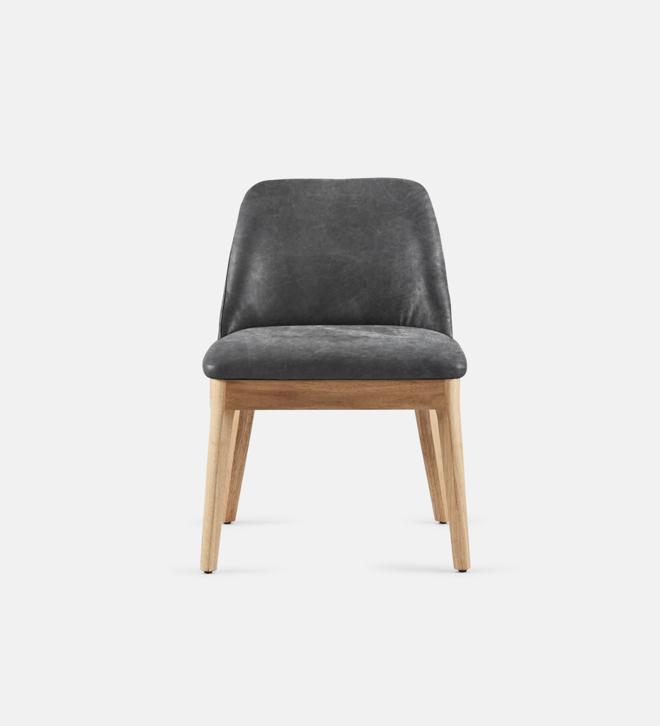 Kelly Leather Dining Natural Leg (64529)