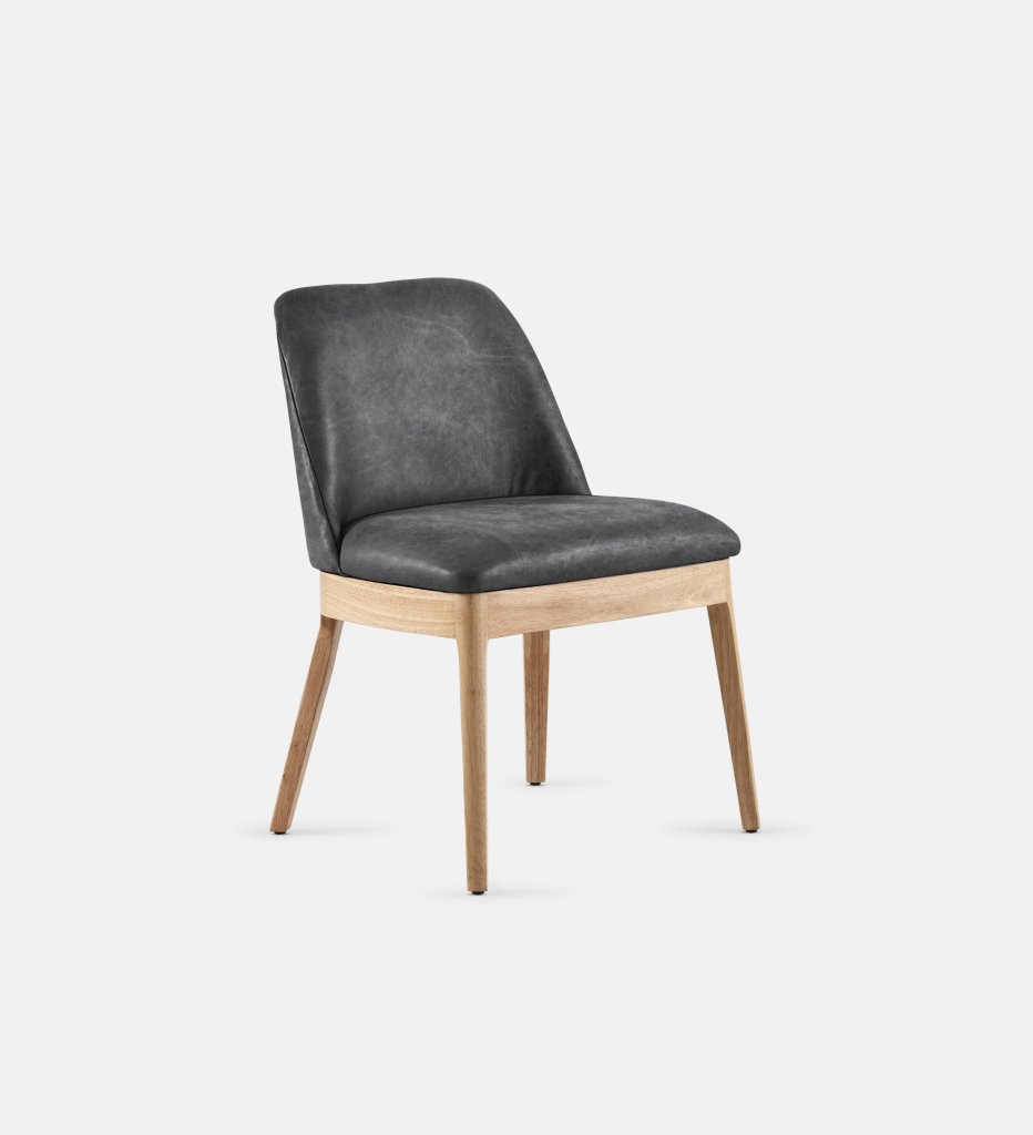 Kelly Leather Dining Natural Leg (64530)