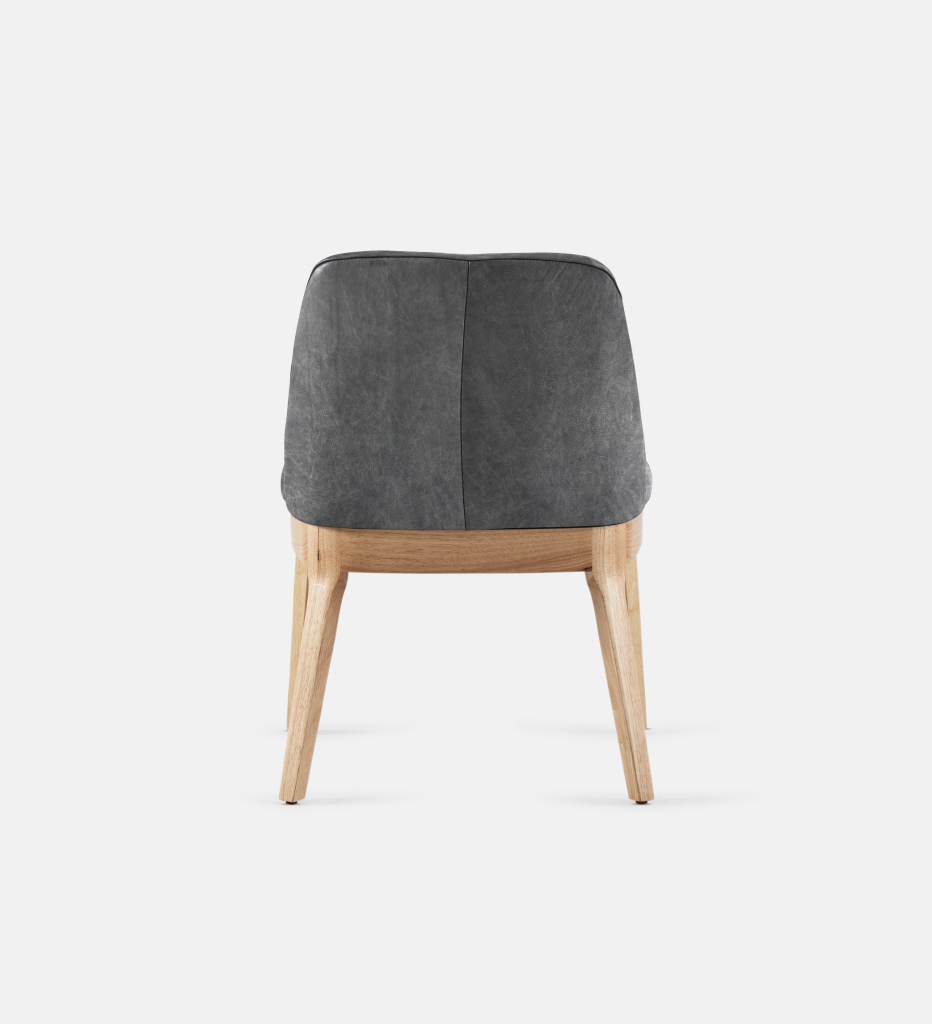 Kelly Leather Dining Natural Leg (64532)