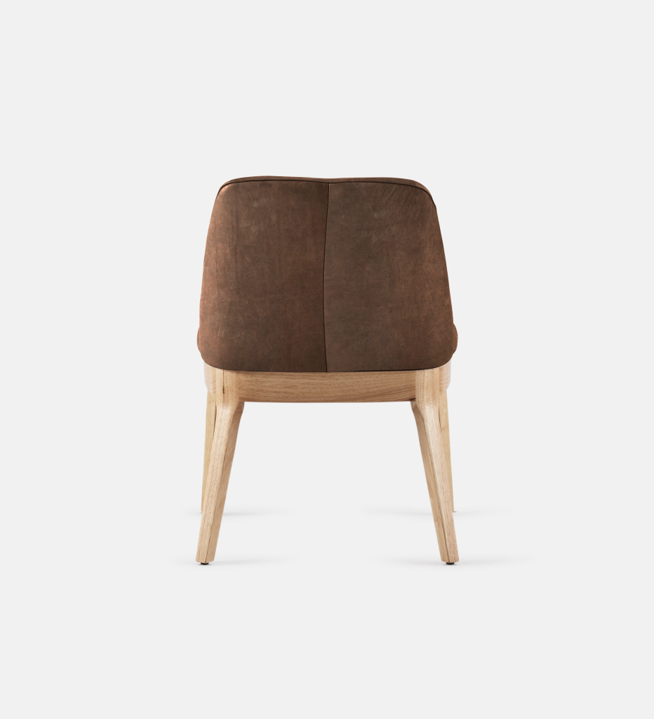 Kelly Leather Dining Natural Leg (64441)