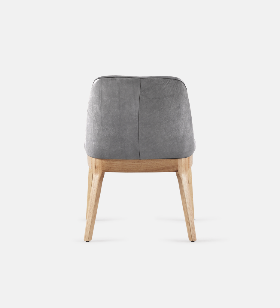 Kelly Leather Dining Natural Leg (64457)