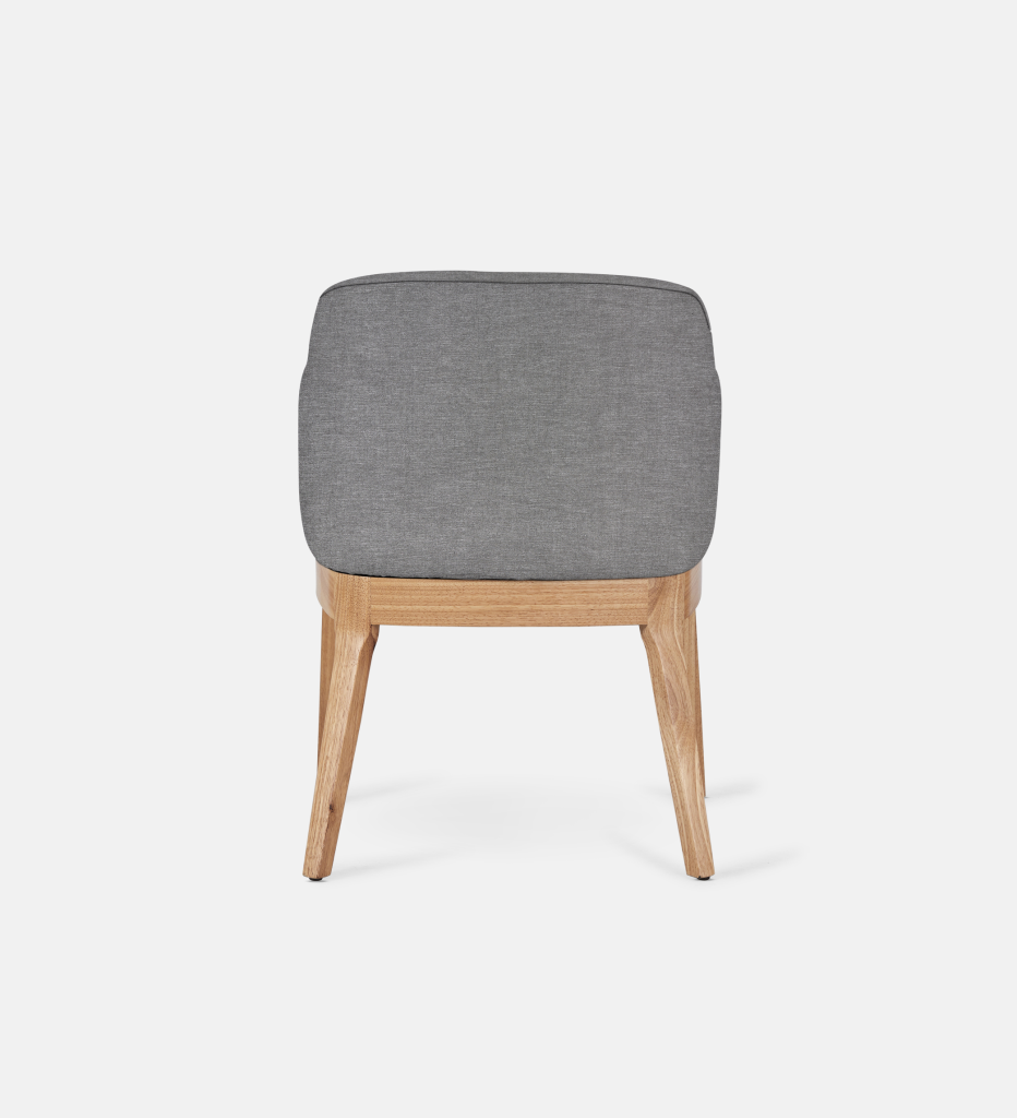 Kelly Fully Upholstered Carver Natural Leg (64461)