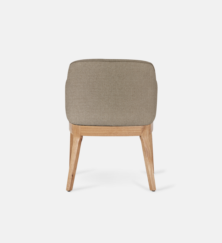 Kelly Fully Upholstered Carver Natural Leg (64184)