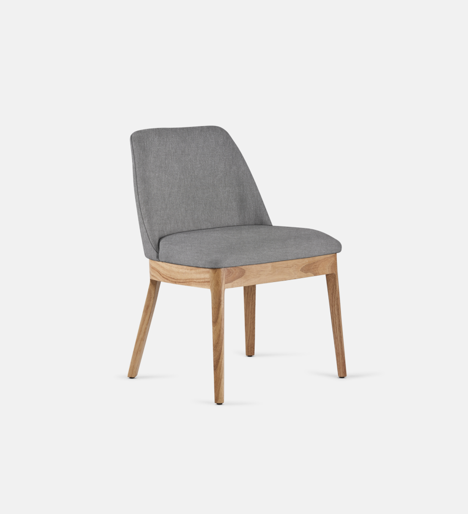 Kelly Fully Upholstered Dining Natural Leg (64664)