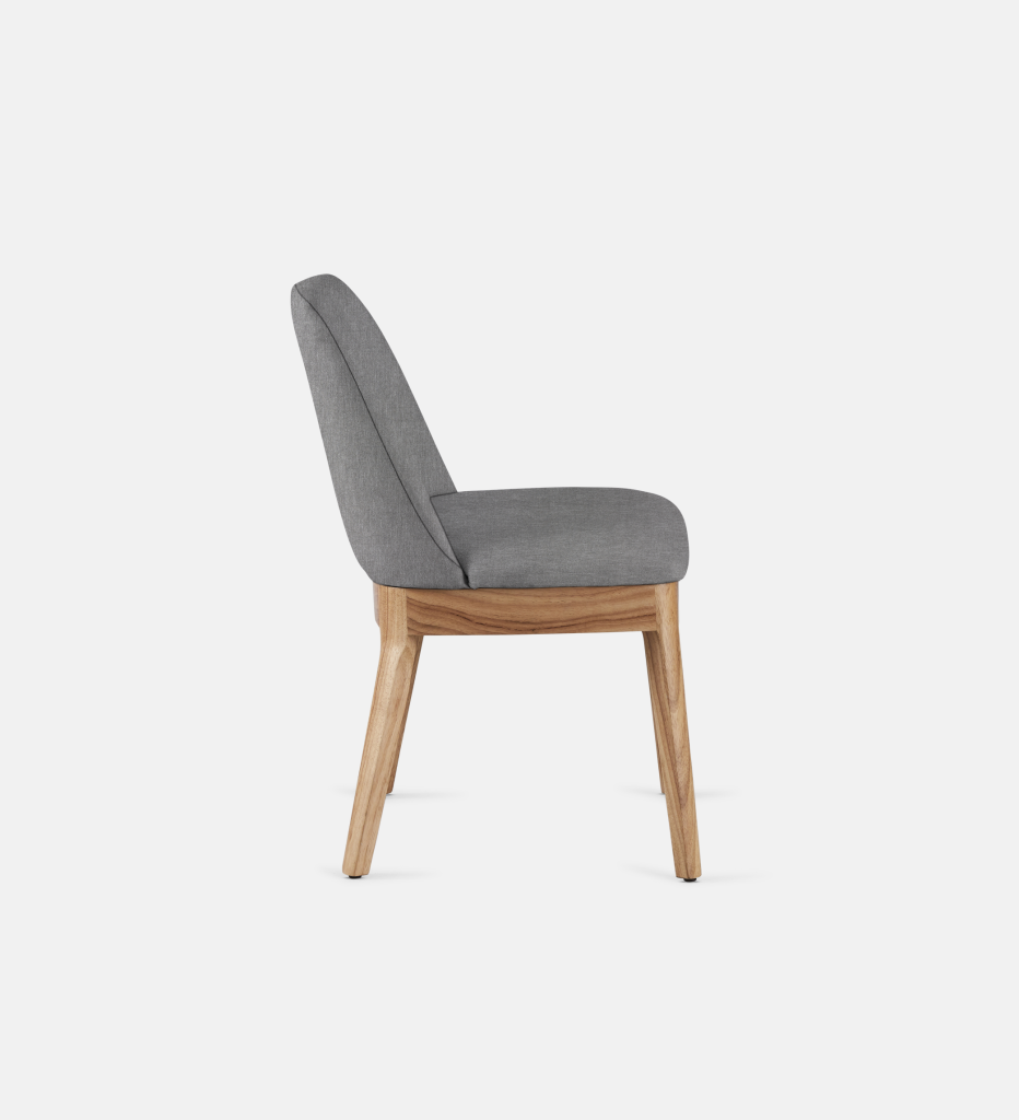 Kelly Fully Upholstered Dining Natural Leg (64665)