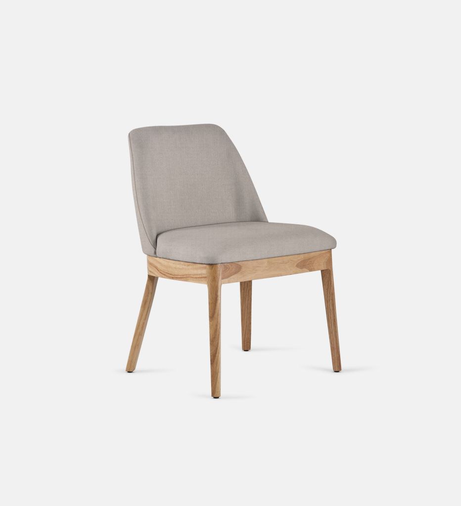 Kelly Fully Upholstered Dining Natural Leg (64471)
