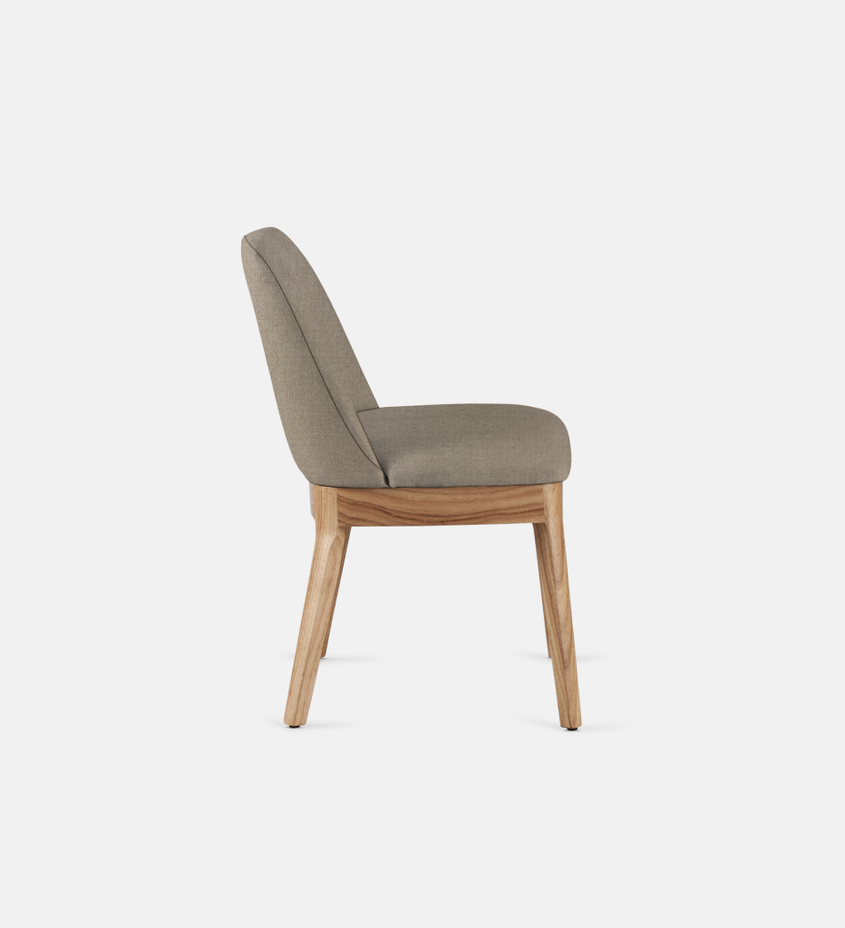 Kelly Fully Upholstered Dining Natural Leg (64476)