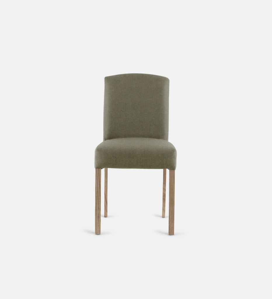 Samuel Fully Up Dining Chair Light Grey Leg (75482)