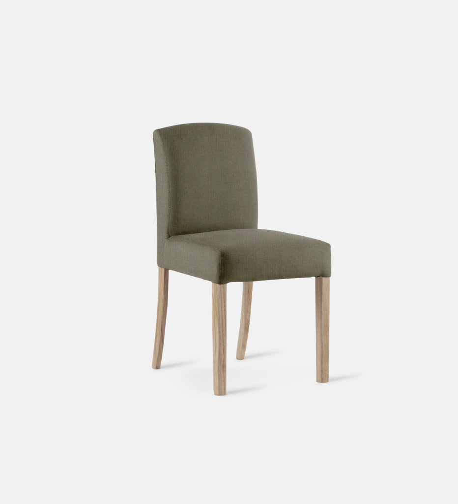 Samuel Fully Up Dining Chair Light Grey Leg (75483)