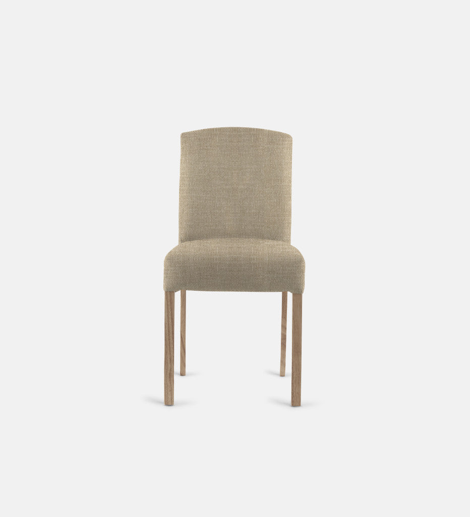 Samuel Fully Up Dining Chair Light Grey Leg (75543)