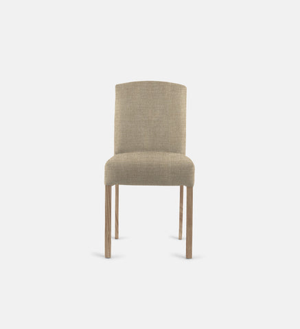 Samuel Fully Up Dining Chair Light Grey Leg (75543)
