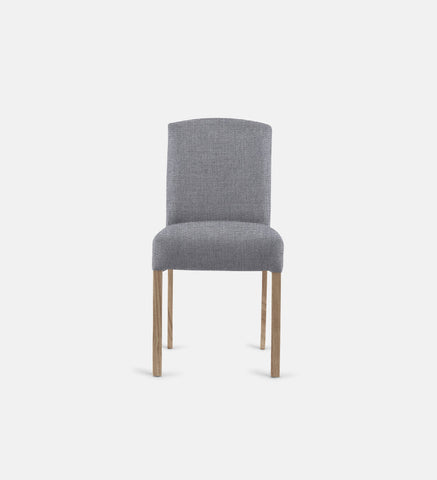 Samuel Fully Up Dining Chair Light Grey Leg (75548)