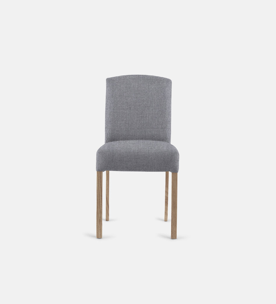 Samuel Fully Up Dining Chair Light Grey Leg (75548)