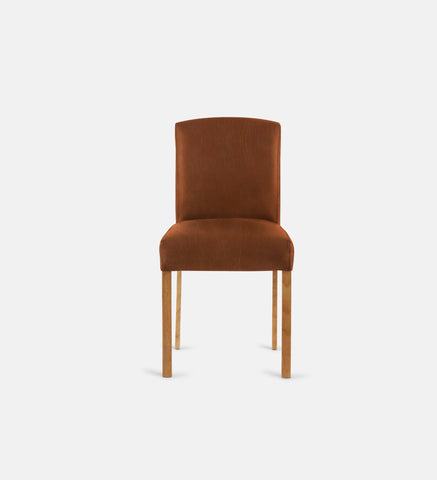 Samuel Leather Dining Chair Natural Leg (74087)