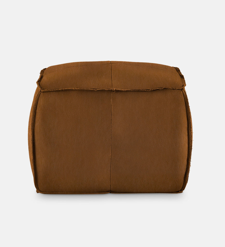 Pax Leather Square Ottoman (74664)