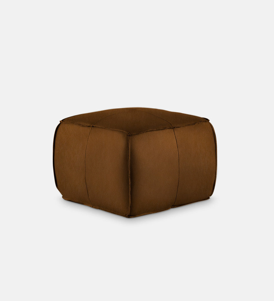 Pax Leather Square Ottoman (74665)