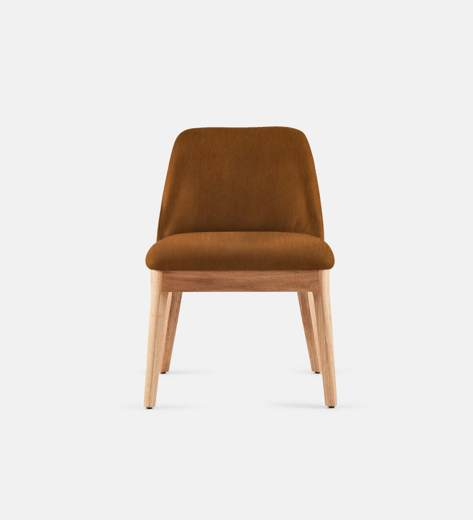 Kelly Leather Dining Chair Natural Leg (75218)