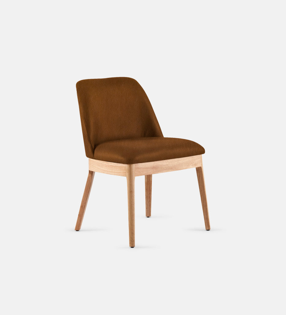 Kelly Leather Dining Chair Natural Leg (75219)