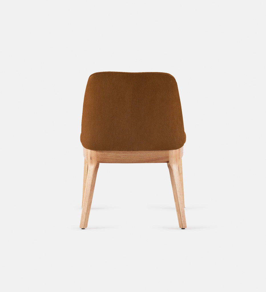 Kelly Leather Dining Chair Natural Leg (75217)