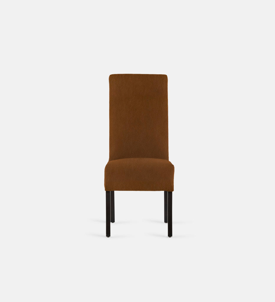 Kritsa Leather Dining Chair Brown Leg (75186)