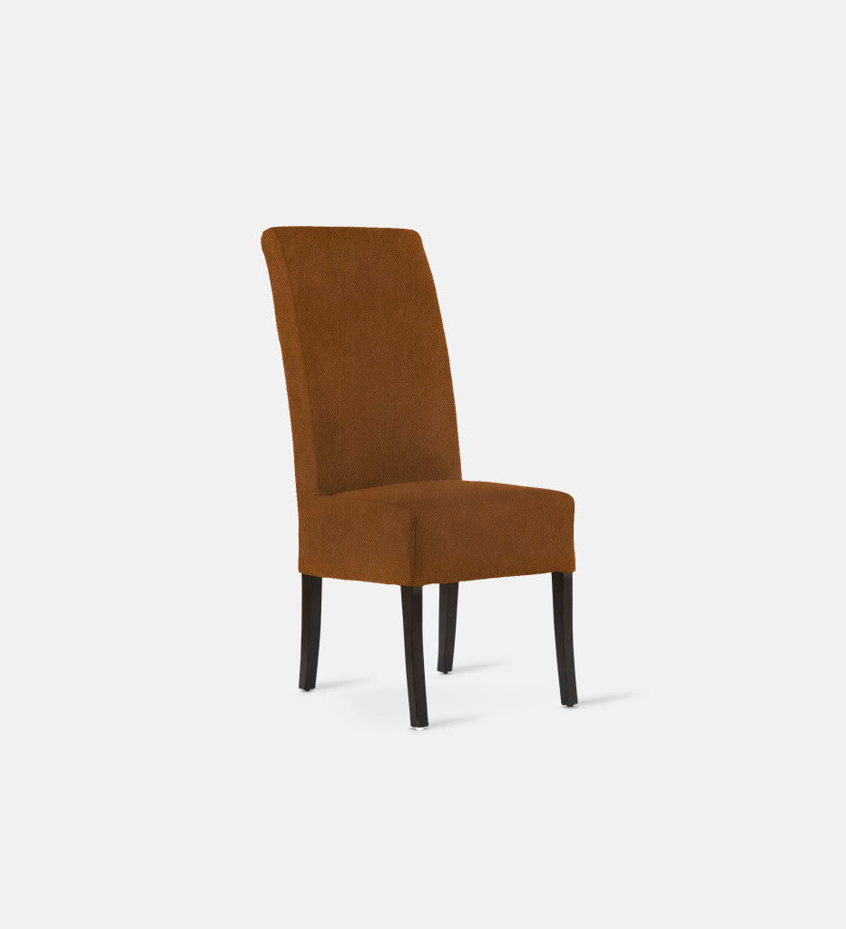 Kritsa Leather Dining Chair Brown Leg (75187)