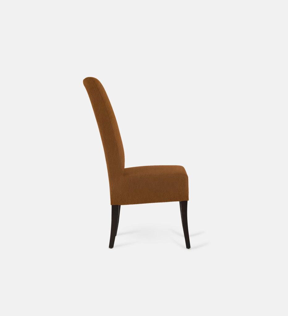 Kritsa Leather Dining Chair Brown Leg (75188)