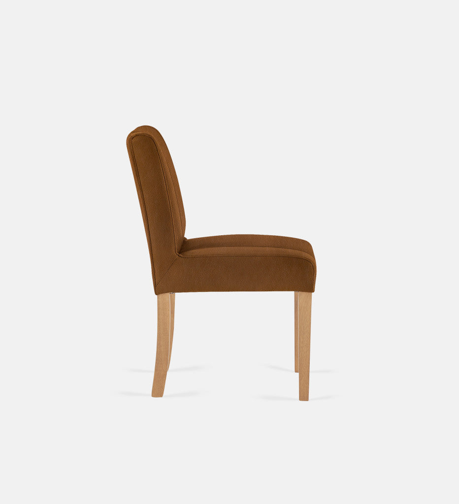 Bennet Leather Dining Chair Natural Leg (75193)