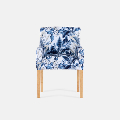 Bennet Carver Dining Chair - Tallulah Blue