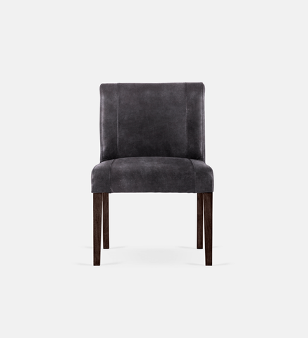 Bennet Leather Dining Brown Leg (35565)