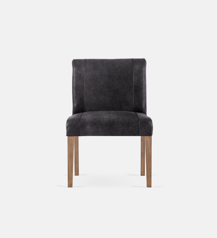 Bennet Leather Dining Light Grey Leg (35572)