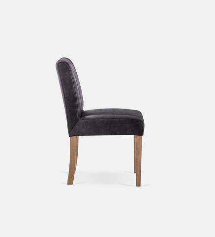 Bennet Leather Dining Light Grey Leg (35659)