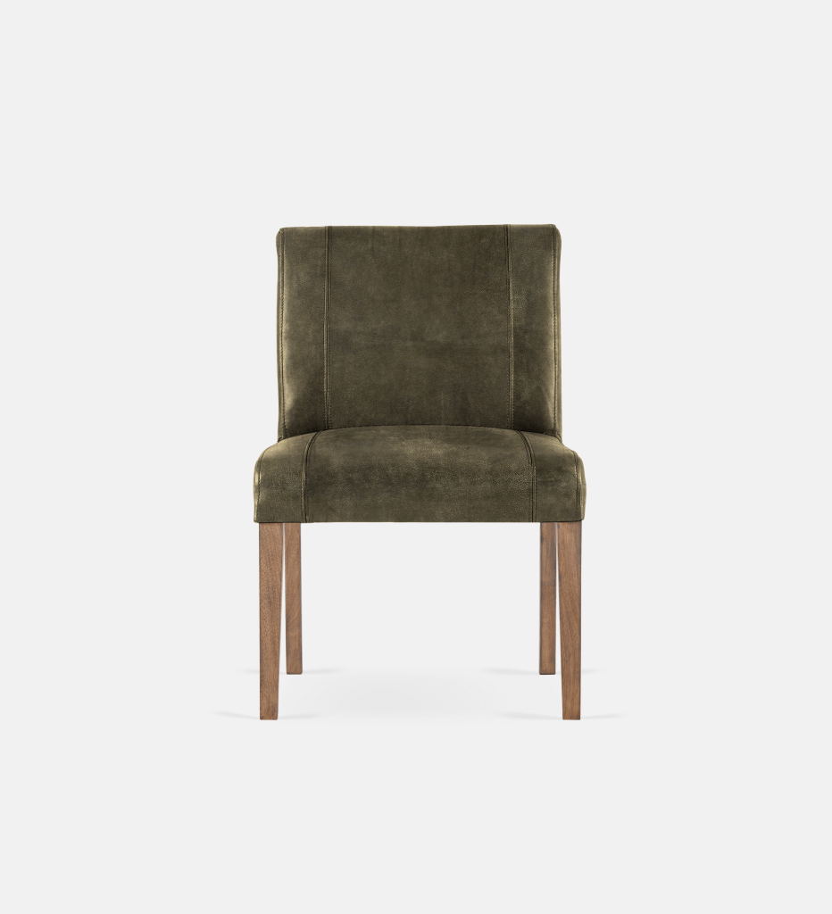 Bennet Leather Dining Light Grey Leg (35577)