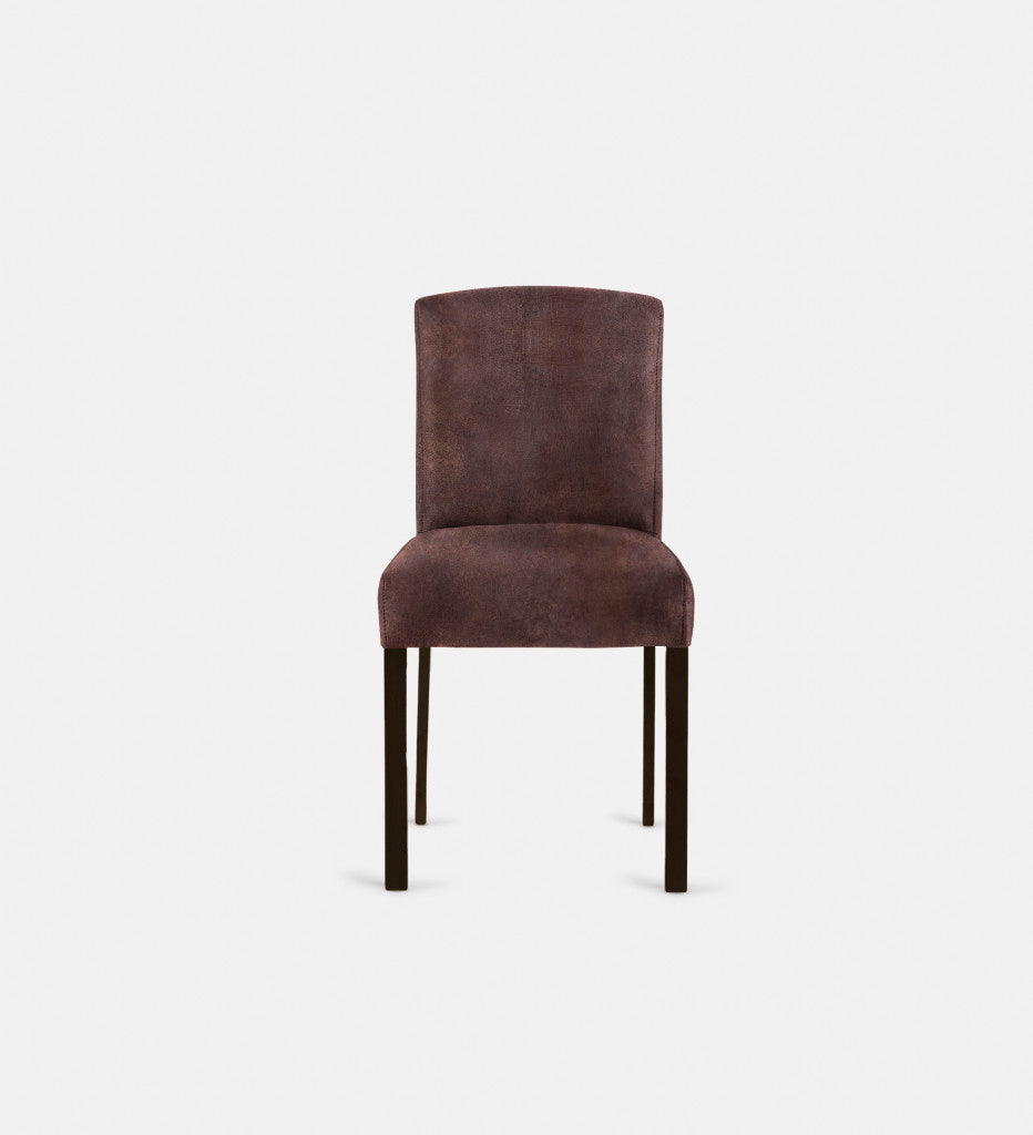 Samuel Leather Dining Chair Brown Leg (72367)