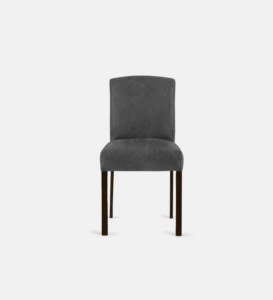 Samuel Leather Dining Chair Brown Leg (72392)
