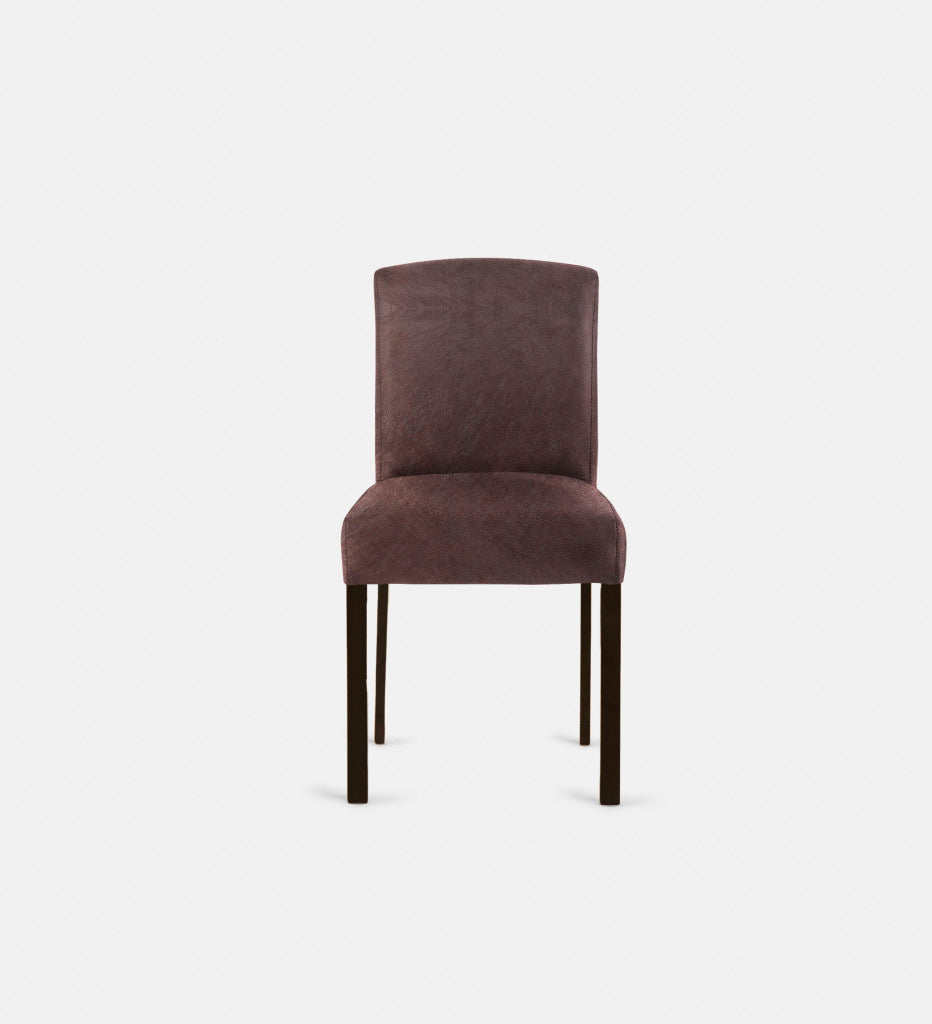 Samuel Leather Dining Chair Brown Leg (72407)