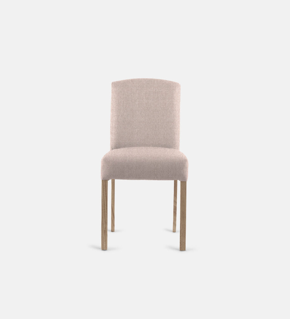 Samuel Fully Up Dining Chair Light Grey Leg (75582)