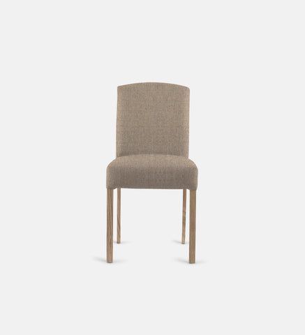 Samuel Fully Up Dining Chair Light Grey Leg (75587)