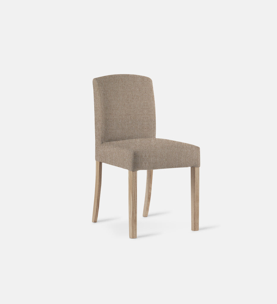 Samuel Fully Up Dining Chair Light Grey Leg (75588)