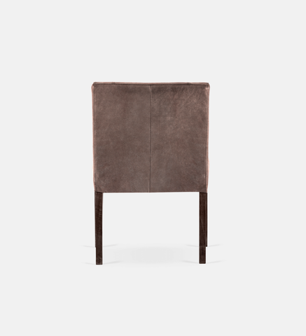 Bennet Leather Dining Brown Leg (35595)
